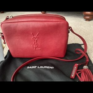 YSL Lou camera bag with tassel
